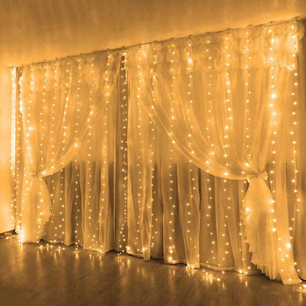 LED Window Curtain String Lights - Goodly Variety Store