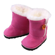 Snow Downy Ankle Boots For Baby Doll - Goodly Variety Store