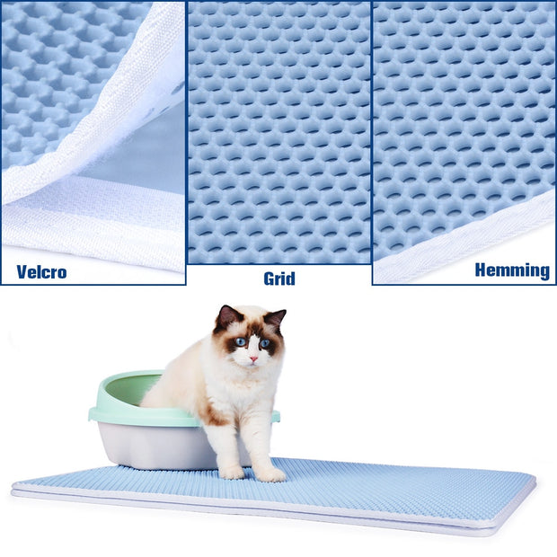 Color Cat Litter Double Layer Non-slip Pads - Goodly Variety Store