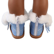 Snow Downy Ankle Boots For Baby Doll - Goodly Variety Store