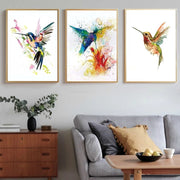 Modern Animal Bird Canvas Painting Poster - Goodly Variety Store