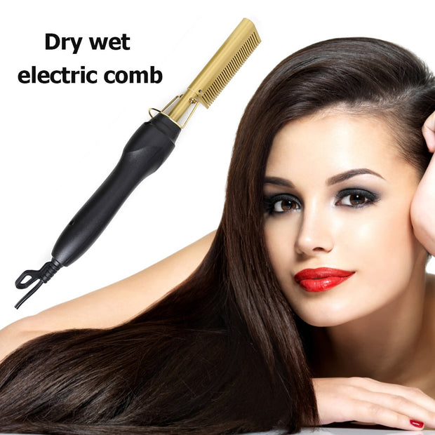 2 in 1 Hair Straightener Straightening Styling Tool - Goodly Variety Store