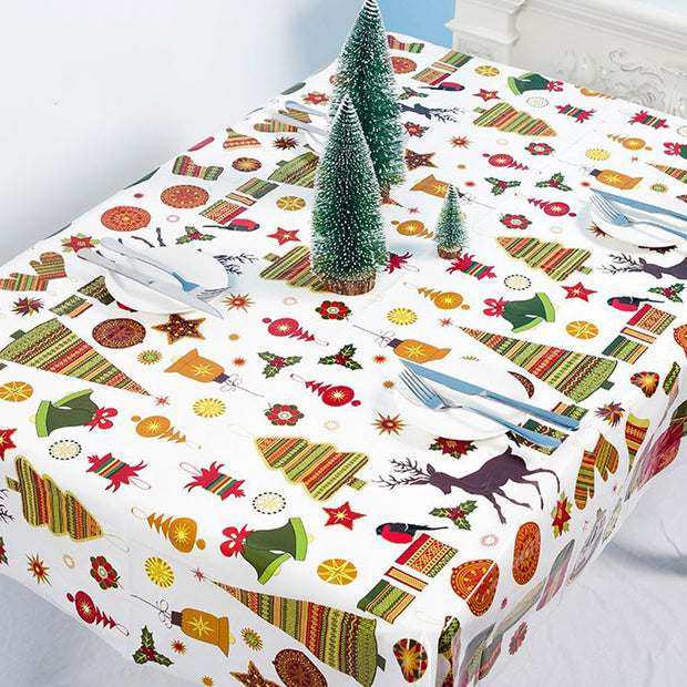 Printed Rectangle Table cloth - Goodly Variety Store