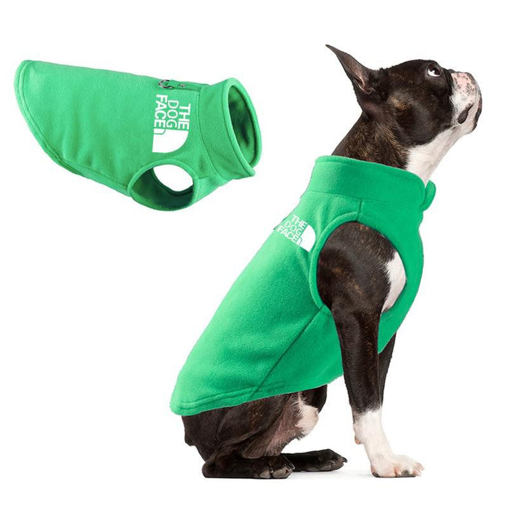 Fleece Dog Vest Jacket clothing with Pull Ring - Goodly Variety Store