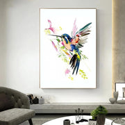 Modern Animal Bird Canvas Painting Poster - Goodly Variety Store