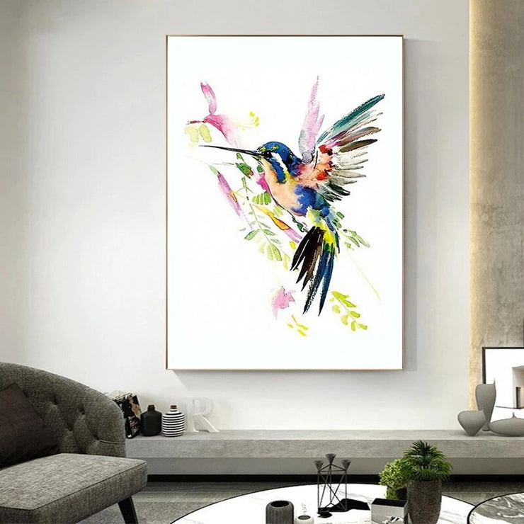 Modern Animal Bird Canvas Painting Poster - Goodly Variety Store