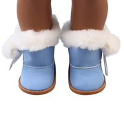 Snow Downy Ankle Boots For Baby Doll - Goodly Variety Store