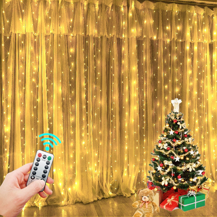 LED Curtain Fairy Lights For Christmas - Goodly Variety Store