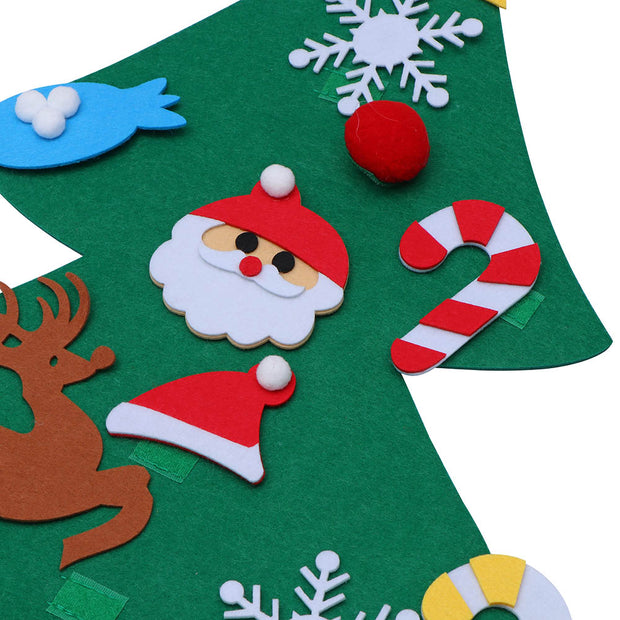 Kids DIY Felt Christmas Tree With Ornaments - Goodly Variety Store