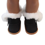 Snow Downy Ankle Boots For Baby Doll - Goodly Variety Store