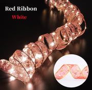 Christmas Ribbon Fairy Light Christmas Decoration - Goodly Variety Store