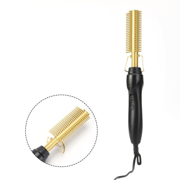 2 in 1 Hair Straightener Straightening Styling Tool - Goodly Variety Store