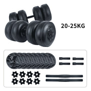 Travel Fitness Water-filled Dumbbell Barbell Set - Goodly Variety Store