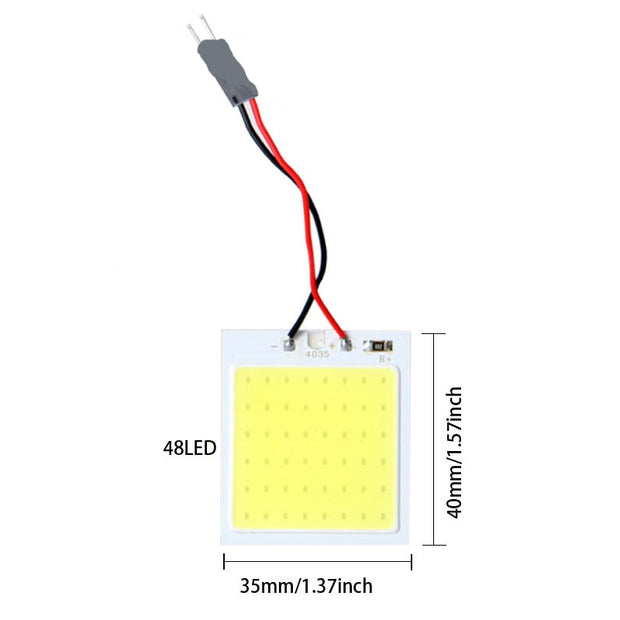 Panel LED Lights Lamp Car Interior Accessories - Goodly Variety Store