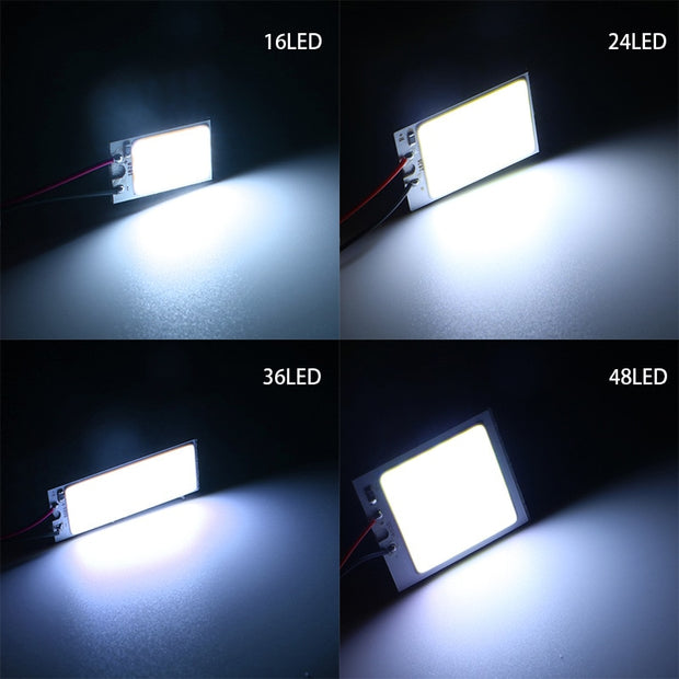 Panel LED Lights Lamp Car Interior Accessories - Goodly Variety Store