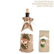 Creative Christmas Wine Bottle Set - Goodly Variety Store