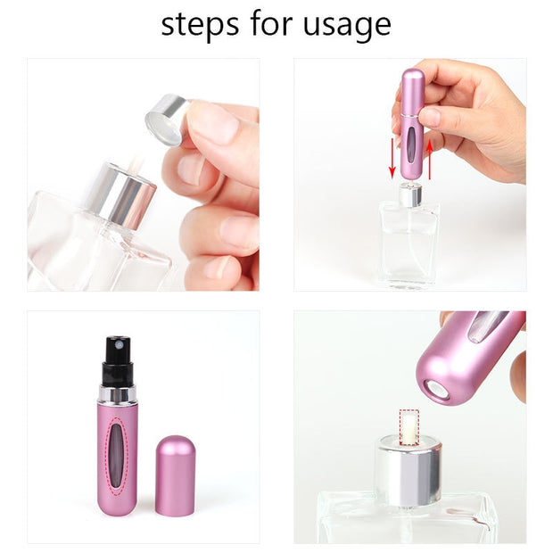 Perfume Atomizer Portable Liquid Container - Goodly Variety Store