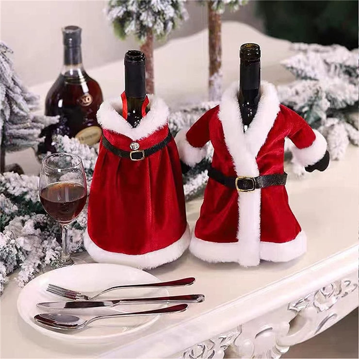 Creative Christmas Wine Bottle Set - Goodly Variety Store