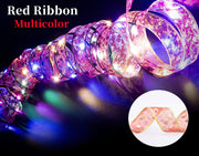 Christmas Ribbon Fairy Light Christmas Decoration - Goodly Variety Store