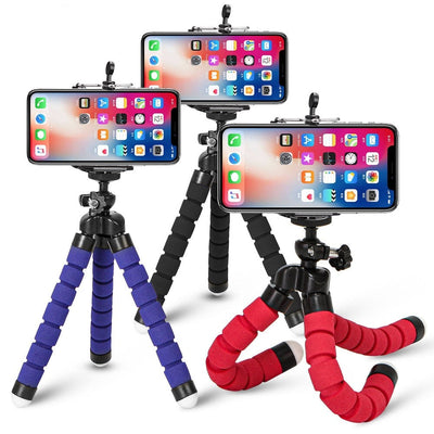 Flexible Sponge Octopus Mini Tripod - Goodly Variety Store