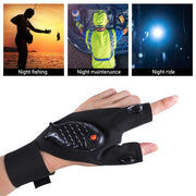 Rechargeable Fingerless LED Lighting Gloves - Goodly Variety Store