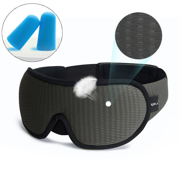 3D Sleeping Block Out Light Soft Padded Eye Mask - Goodly Variety Store