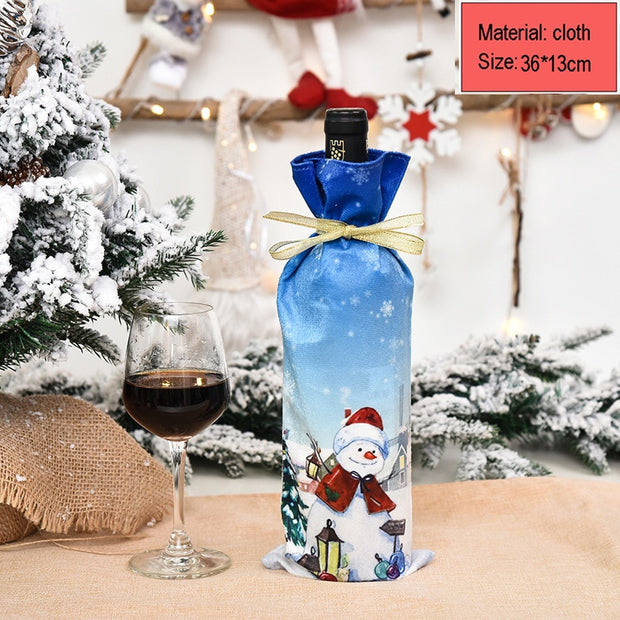 Creative Christmas Wine Bottle Set - Goodly Variety Store