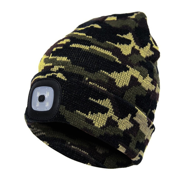 LED Lighted Beanie Cap Hip Hop Fishing Caps - Goodly Variety Store