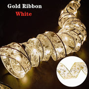 Christmas Ribbon Fairy Light Christmas Decoration - Goodly Variety Store