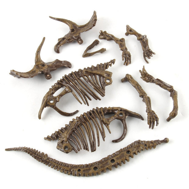 Dinosaur Fossil Excavation Kits Children Figure Skeleton Model Gift - Goodly Variety Store