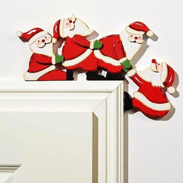 Wooden Christmas Door Hanging Oranments - Goodly Variety Store