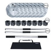 Travel Fitness Water-filled Dumbbell Barbell Set - Goodly Variety Store