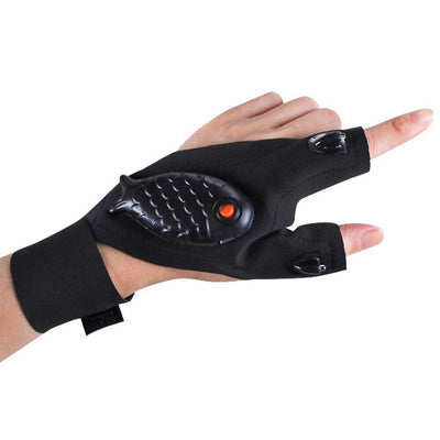 Rechargeable Fingerless LED Lighting Gloves - Goodly Variety Store