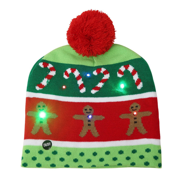 Sweater Santa Knitted Beanie Products Christmas Hats - Goodly Variety Store