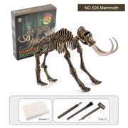 Dinosaur Fossil Excavation Kits Children Figure Skeleton Model Gift - Goodly Variety Store