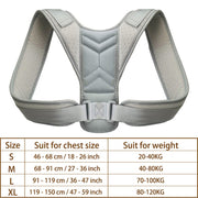 Medical Adjustable Back Posture Corrector Back Belt - Goodly Variety Store