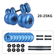 Travel Fitness Water-filled Dumbbell Barbell Set - Goodly Variety Store